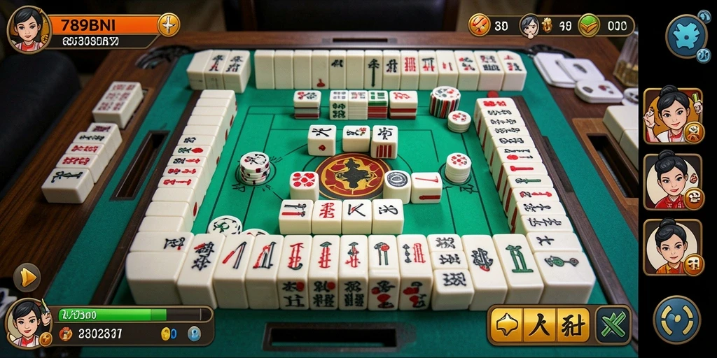 Screenshot gameplay menampilkan tantangan dan keseruan Mahjong.