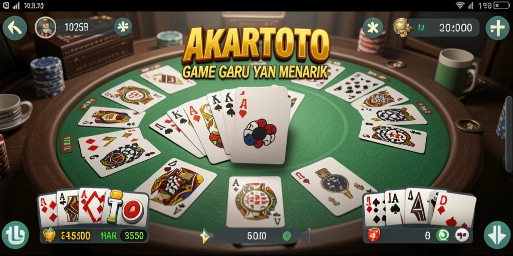 Tampilan gameplay Gaple yang seru dan interaktif.