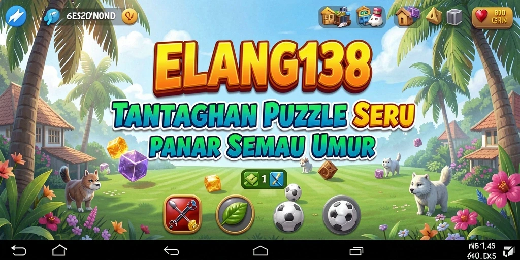 Screenshot ELANG138 menampilkan gameplay Puzzle yang seru dan menantang.