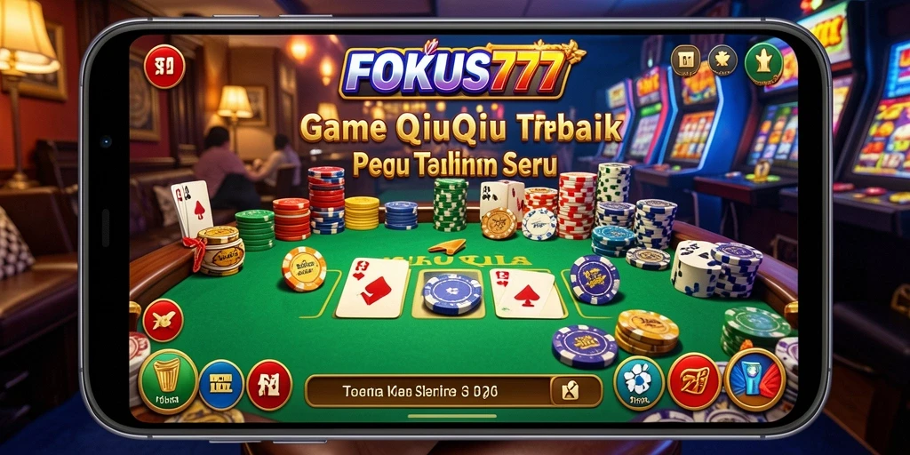 Tampilan gameplay seru dan interaktif FOKUS777.