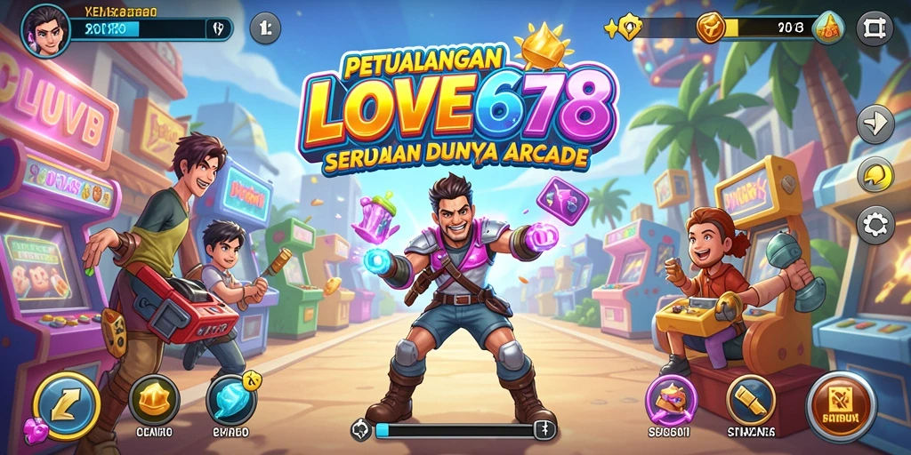Tampilan gameplay seru dari LOVE678 dengan grafis menawan.