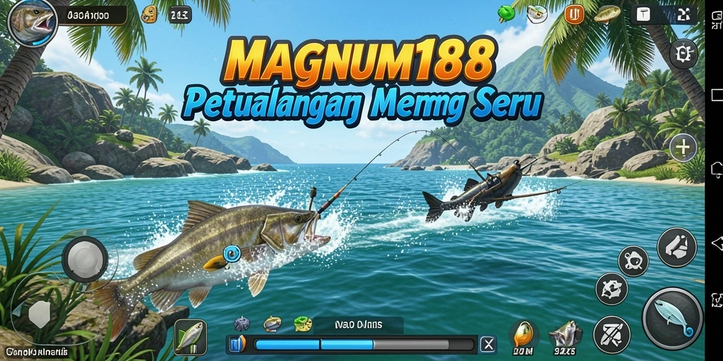 Tangkapan ikan yang besar dan suasana memancing yang menakjubkan.