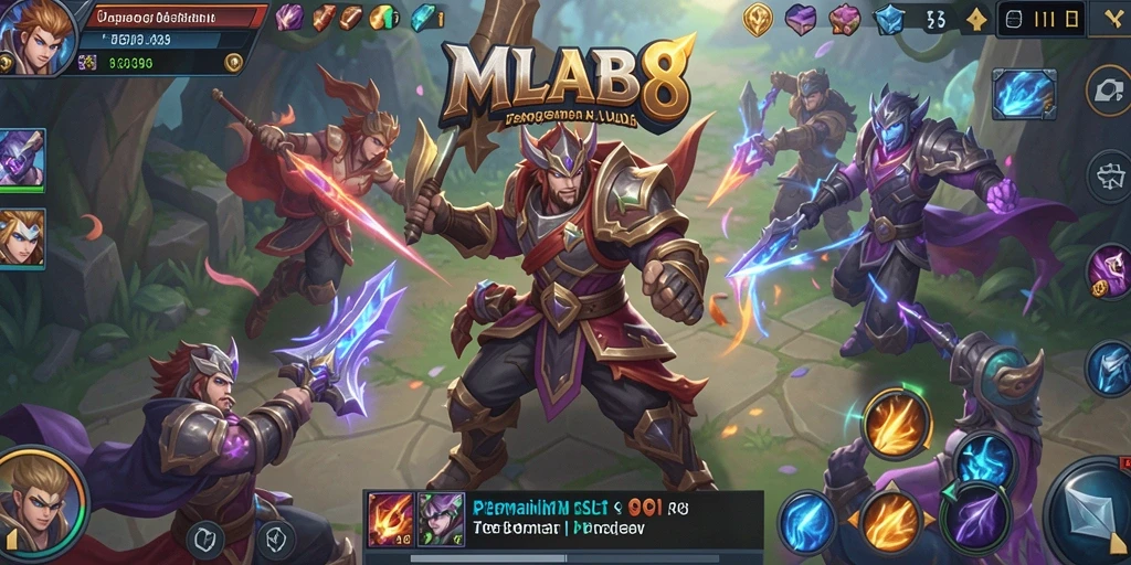 Tampilan gameplay Slot yang seru di MLBB8.