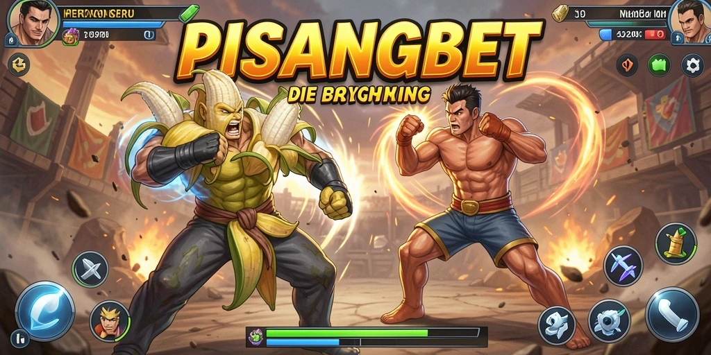 Screenshot PISANGBET menampilkan aksi pertarungan yang mengesankan.